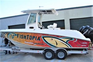 custom boat vehicle vinyl wrap 300x200 Boat Wraps