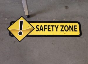 safety floor vinyl graphics 300x220 Warehouse Signs